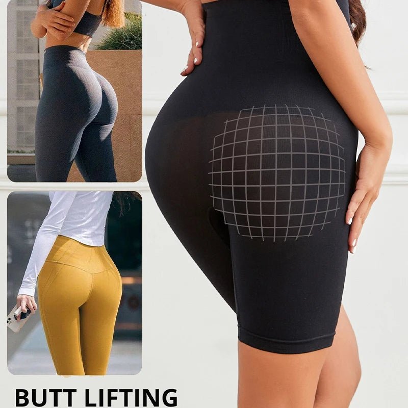 High Waist Seamless Shorts